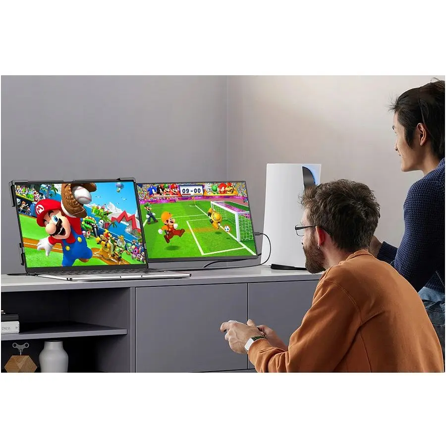 Портативний монітор UPERFECT 14` 2K Triple with 360° [116434] - фото 12