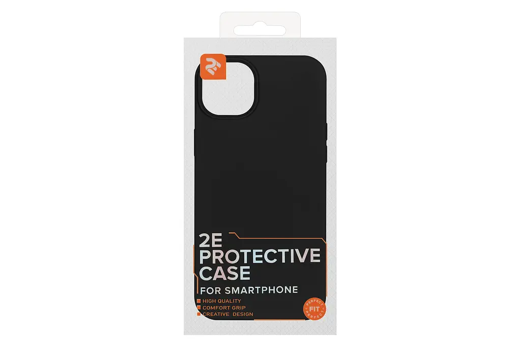 Чехол 2Е Basic для iPhone 14 Max, Liquid Silicone, черный 2E teh0019416 - фото 3