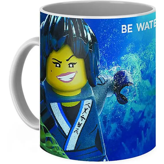 Кухоль GeekLand Ніндзяго Ninjago Be water NI.01.03 330 мл білий - фото 3