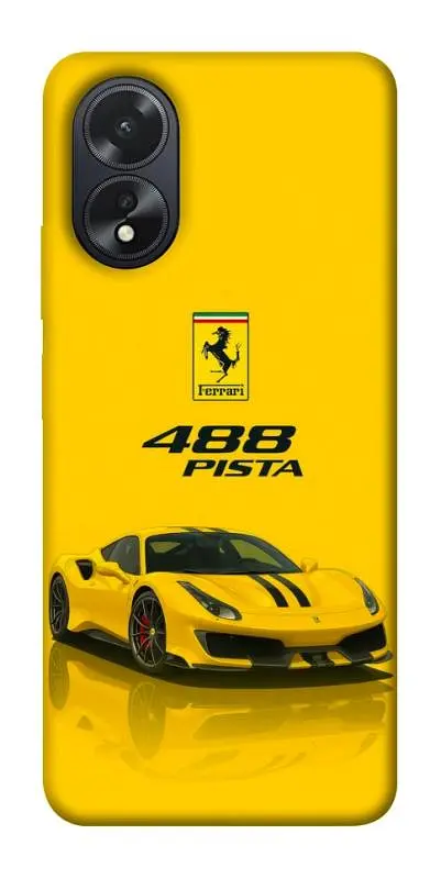 TPU чохол Demsky Yellow beast для Oppo A38