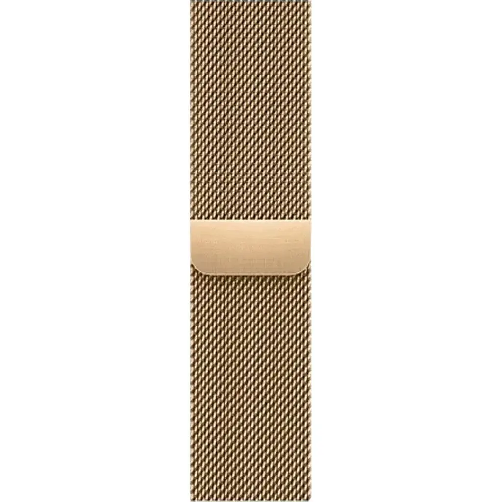 Універсальний ремінець для смарт-годинників DK Milanese Loop Magnetic для Apple Watch Metallic Band 38/40/41mm Gold + адаптер [112494] - фото 4