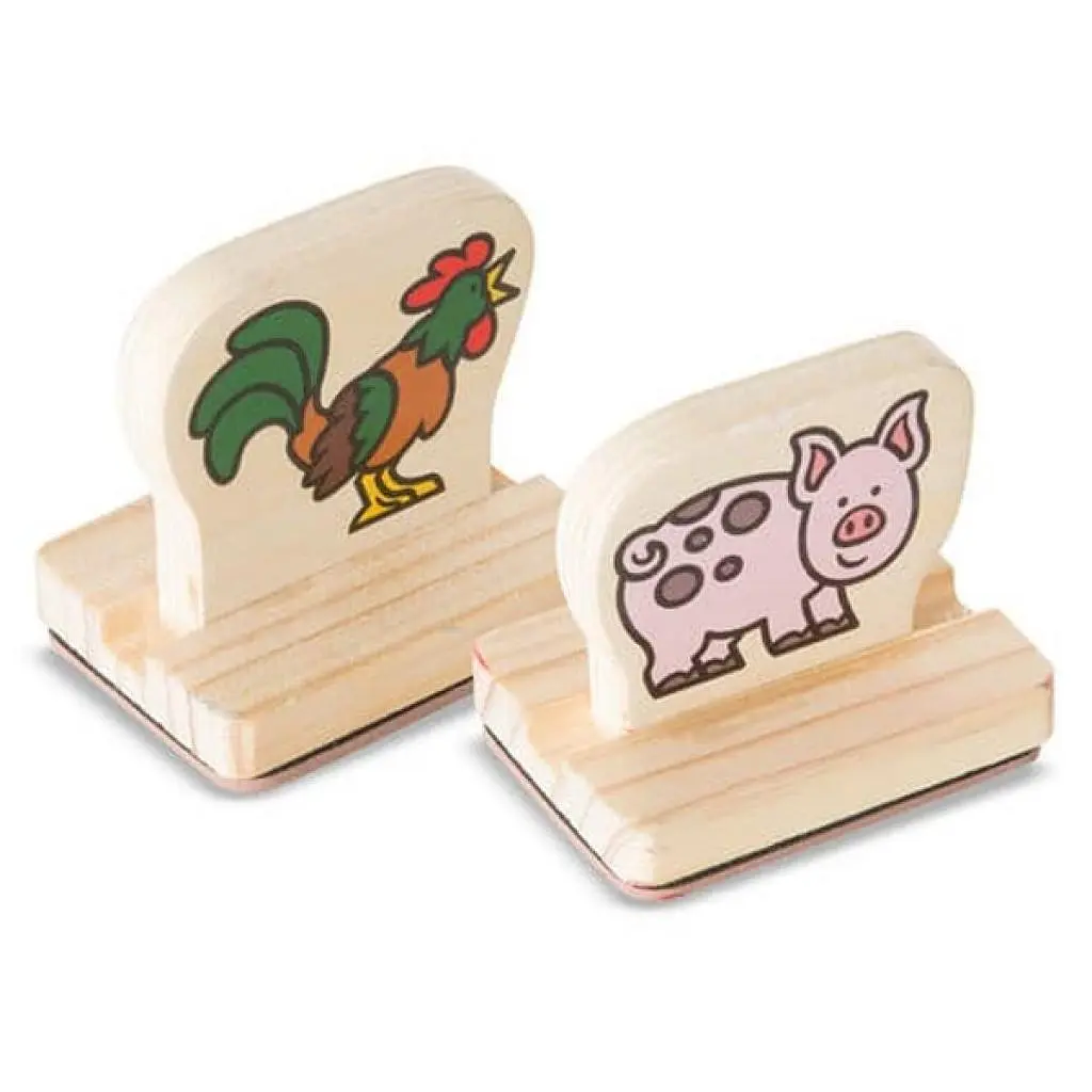 Набор для творчества Melissa & Doug Штампы Животные на ферме (MD12390) - фото 2