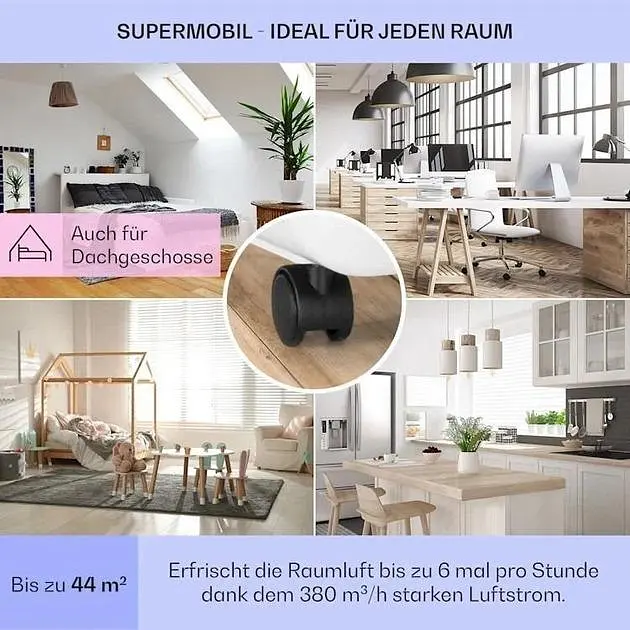 Кондиционер мобильный Klarstein Pure Blizzard Smart 9k (10035807) - фото 6