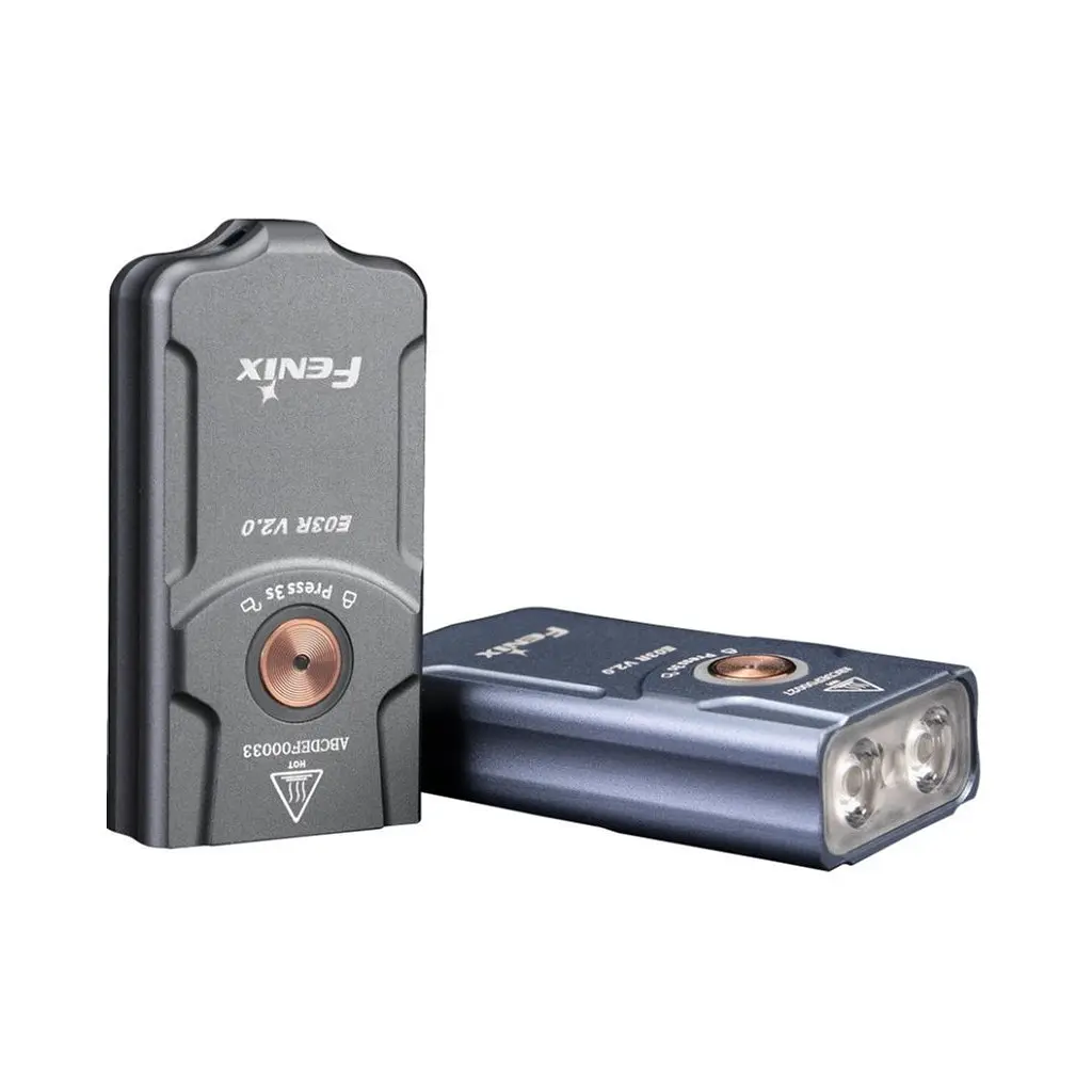 Ліхтар Fenix E03R V2.0 Grey (E03RV20GR) - фото 4