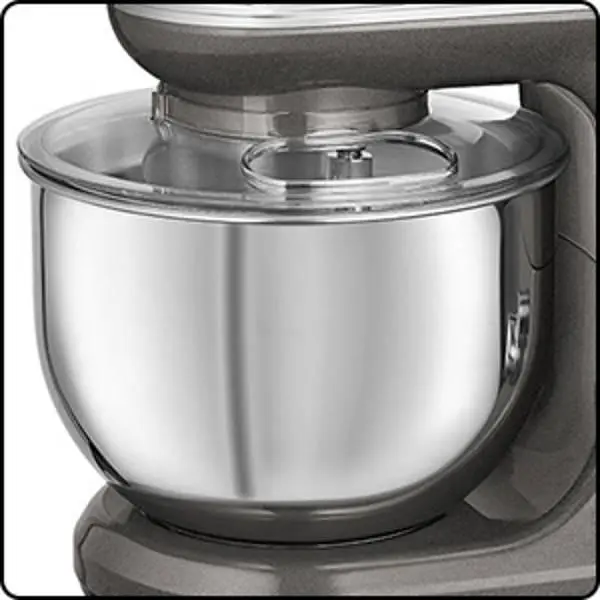 Планетарний міксер-тестоміс Profi Cook PC-KM 1197 Antracite 5л - фото 8