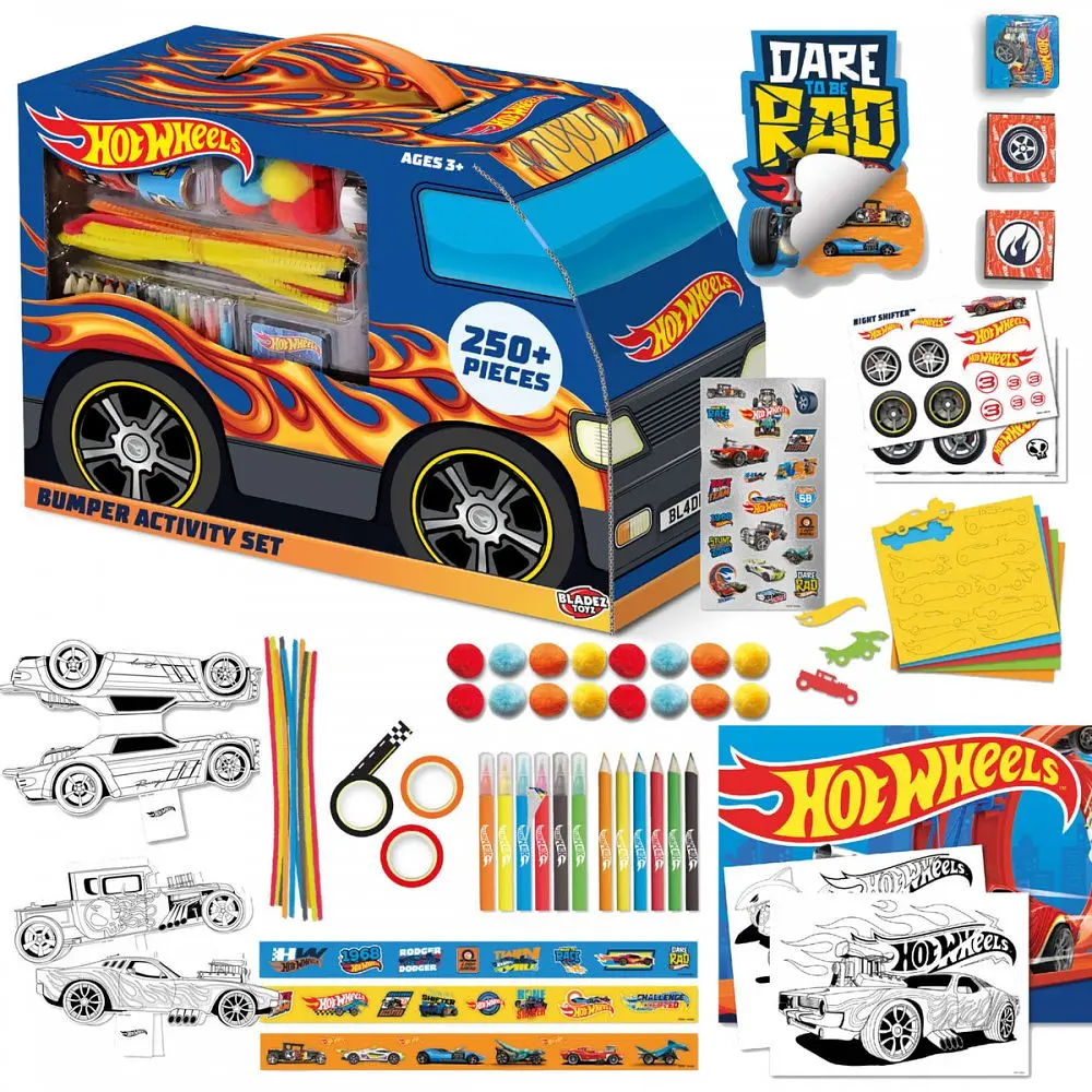 Набір для творчості Bladez Toyz тм Hot Wheels, 250 деталей (BTHW-C08) - фото 3