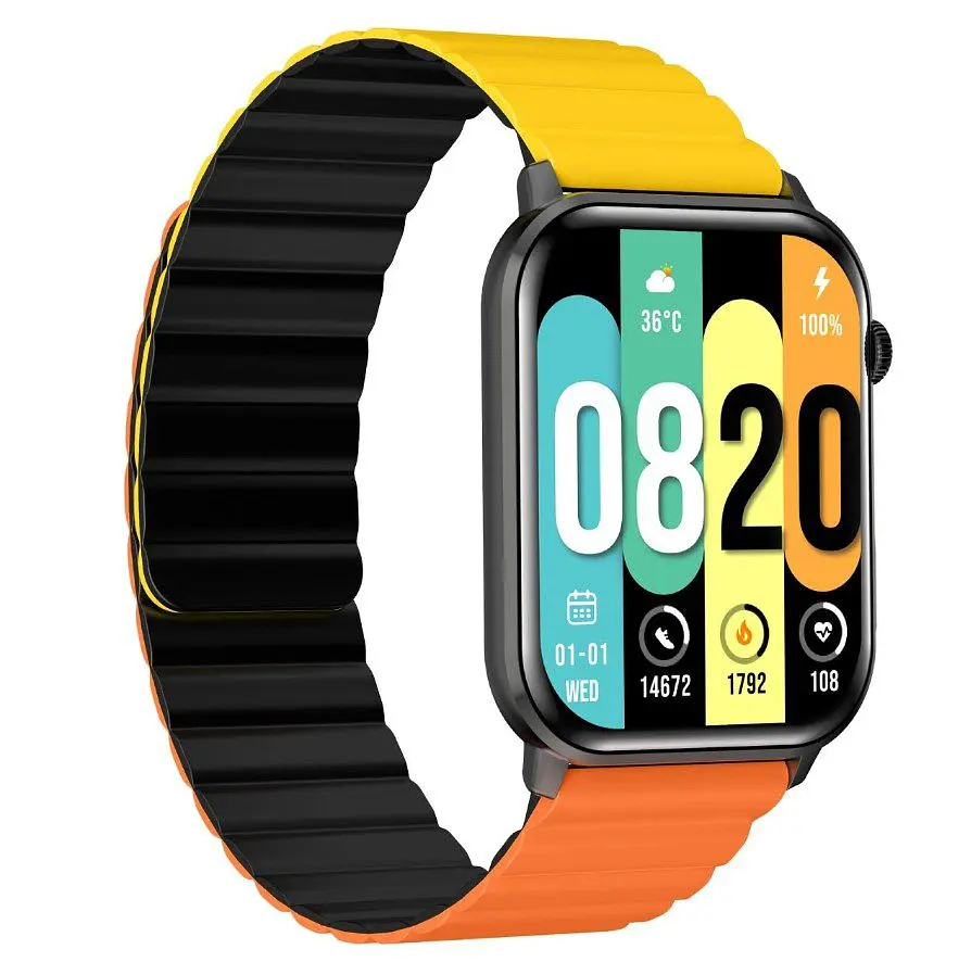 Смарт-часы Kieslect Smart Calling Watch Ks 1.78 (448х368) AMOLED 330мАч Black - фото 3