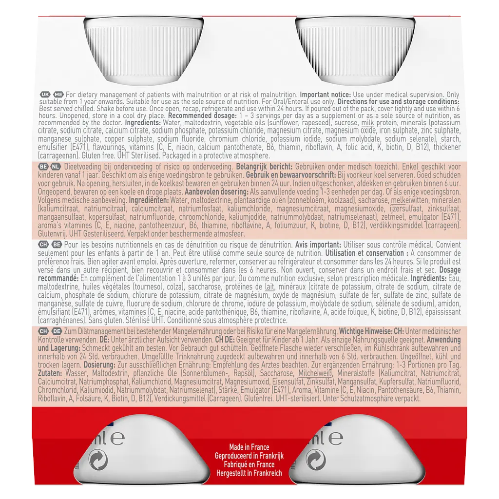 Готова молочна суміш Nestle Resource Junior, з ароматом ванілі, 800 мл (4 шт по 200 мл) - фото 10