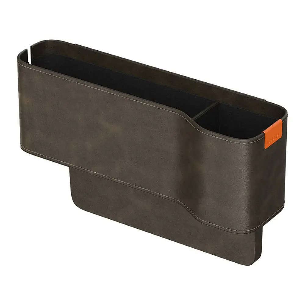 Автомобільний органайзер Baseus OrganizeFun Series Car Console Storage Organizer коричньовий - фото 2