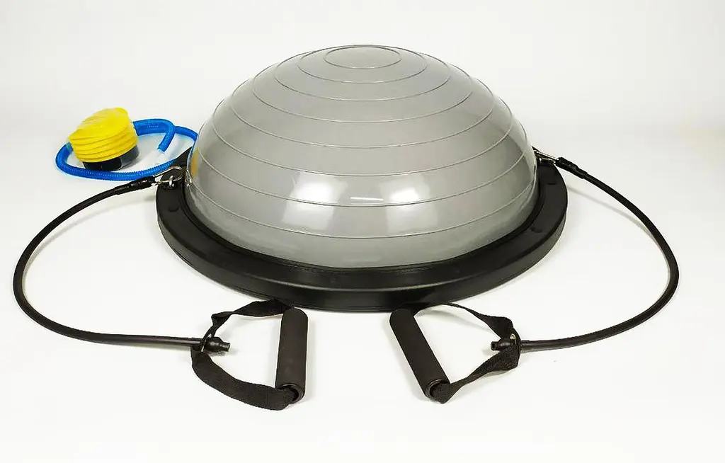 Балансувальна платформа EasyFit BOSU 60 см Сірий (EF-2323)