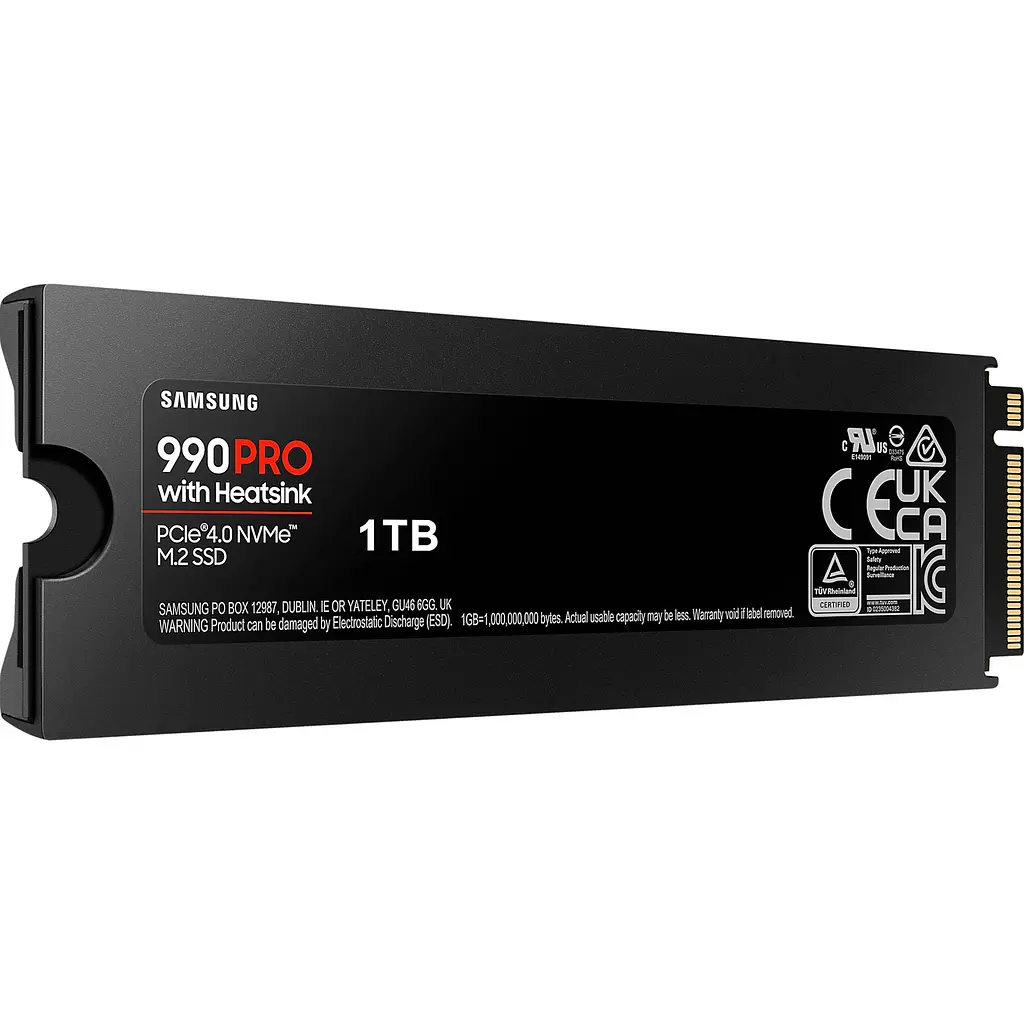 SSD накопичувач Samsung 990 PRO with Heatsink 1 TB [MZ-V9P1T0CW] [100624] - фото 4