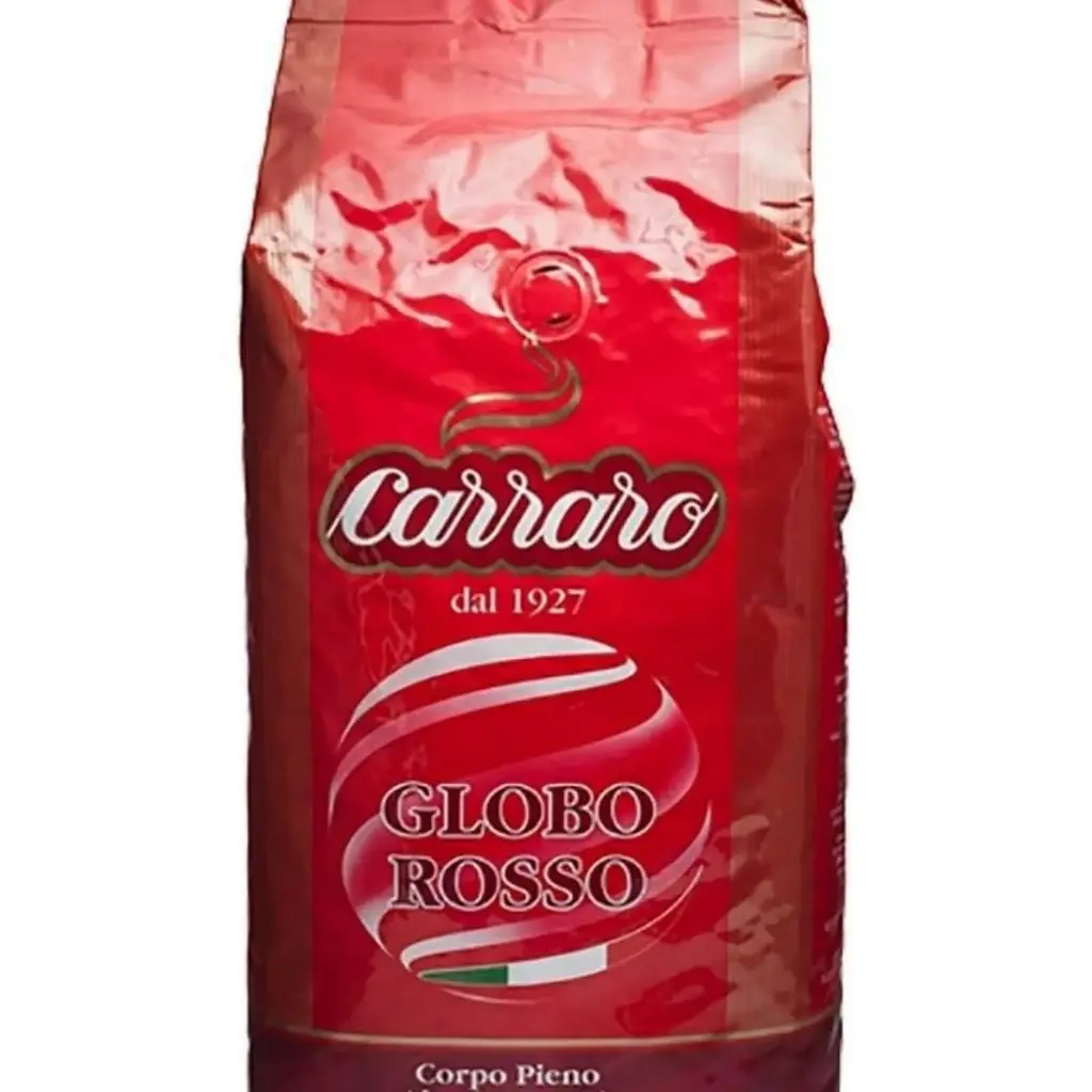 Кава в зернах Carraro Globo Rosso 1 кг