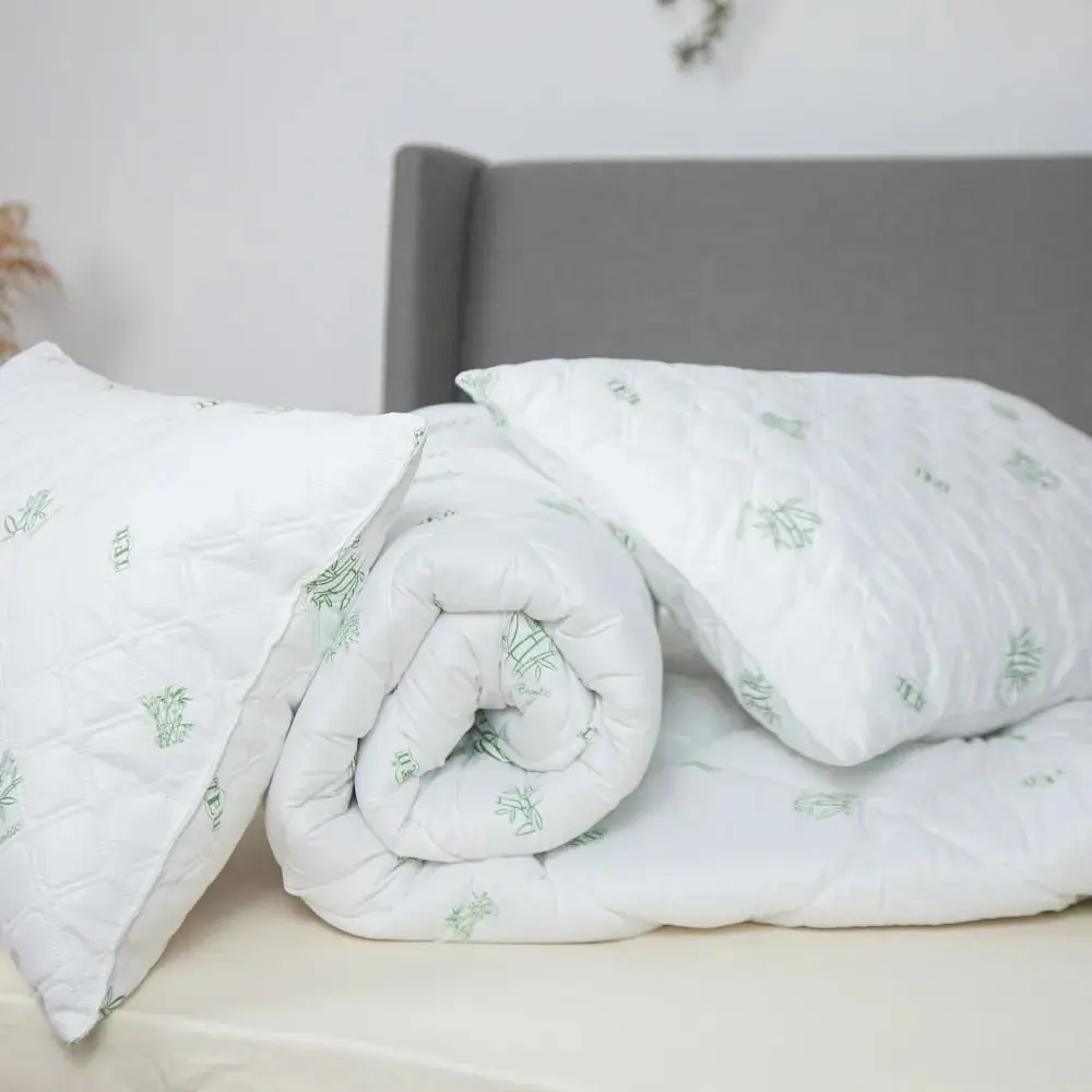 Комплект из одеяла и подушек ТЕП Dream Collection Bamboo 200х210 см / 50х70 см (1-04199_00000) - фото 2