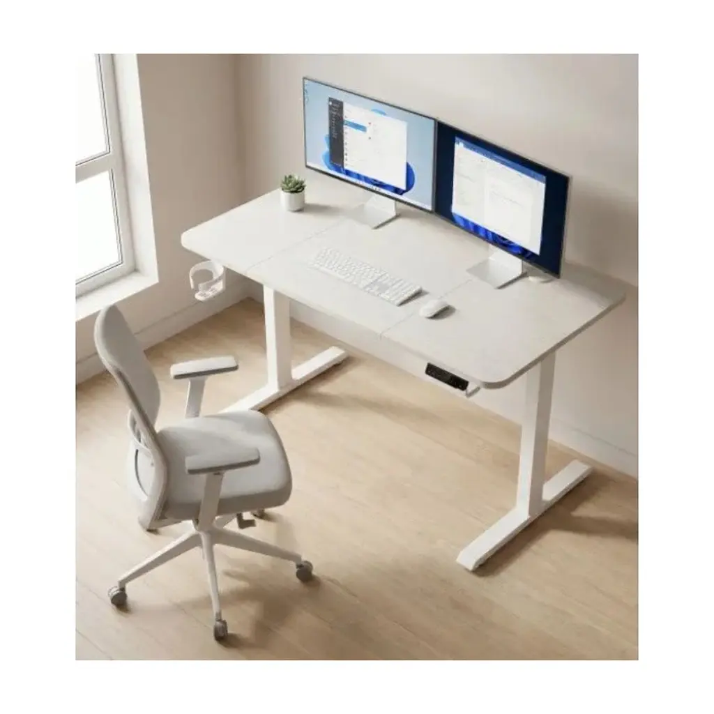 Комп'ютерний стіл GT Racer TY-1451 White (TY-1451 (140x60x71-116) White) - фото 8