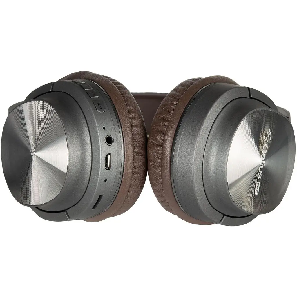 Навушники Stereo Bluetooth Gelius Ultra Stem GL-HB-0029 Black/Brown - фото 2