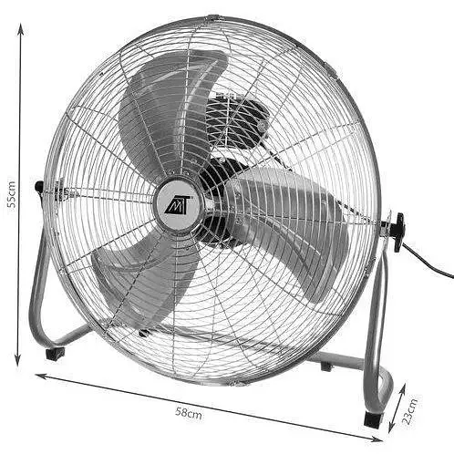 Вентилятор Malatec 13345 підлоговий 140 Вт - фото 4