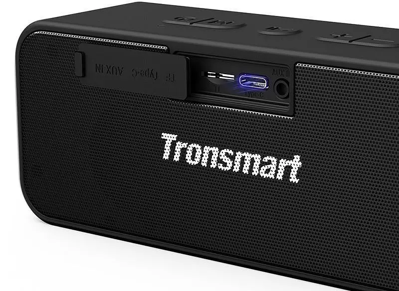 Бездротова портативна акустика Tronsmart T2 Plus Upgraded (109754) чорна - фото 5