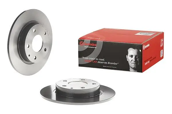 Диск гальмівний невентильований Mazda Cx-30, 3, CX-3 03-25р Brembo (08.C653.11) - фото 2