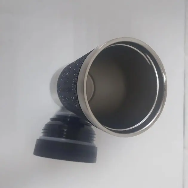 Термокухоль Kamille KM-2156-Black 380 мл чорний - фото 4