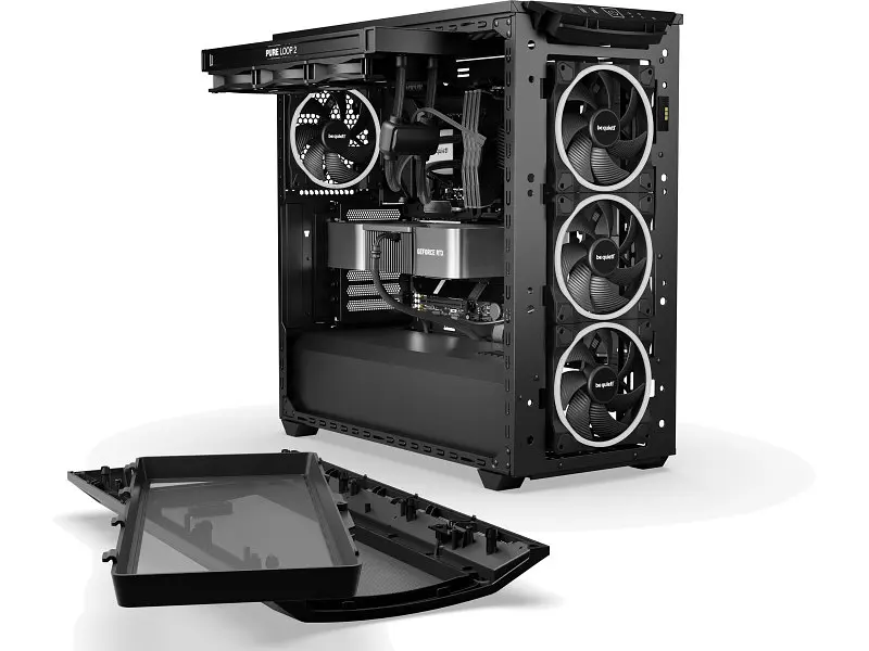 Корпус Be quiet! Shadow Base 800 FX Black (BGW63) - фото 8