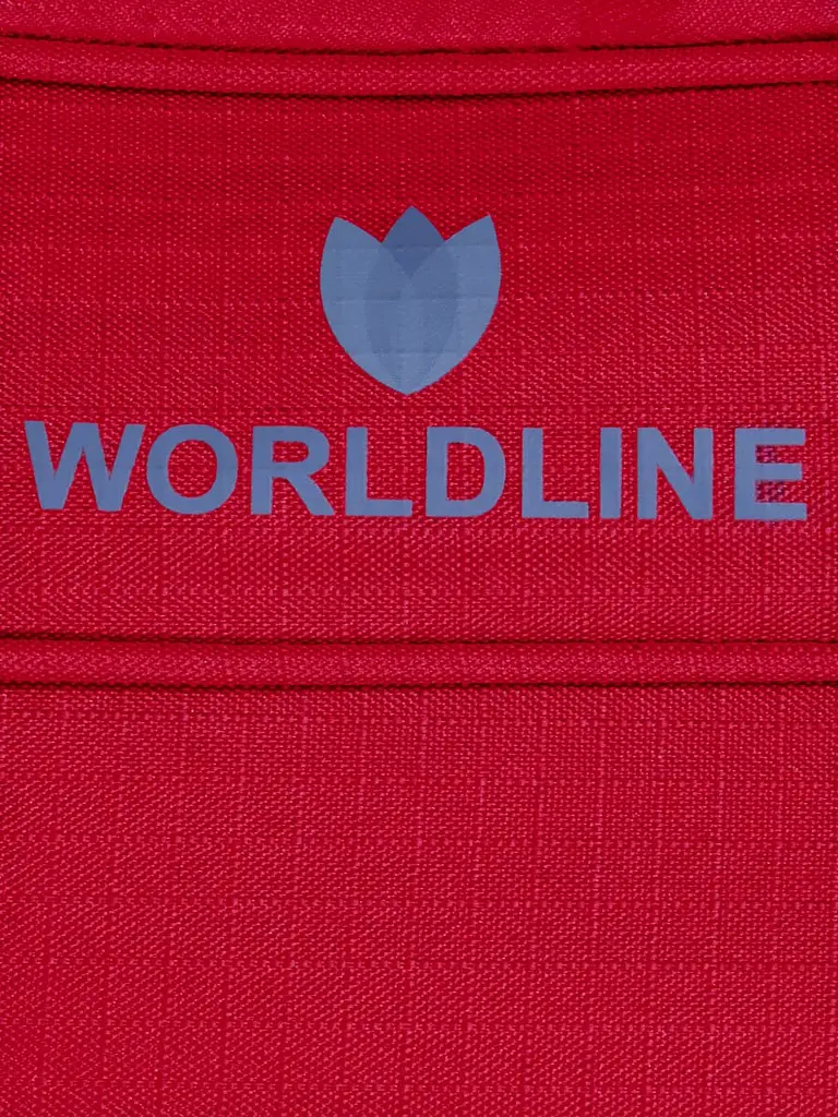 Дорожня сумка на колесах велика L Worldline 898/75 75×34.5×36см 91.8л Червоний - фото 11