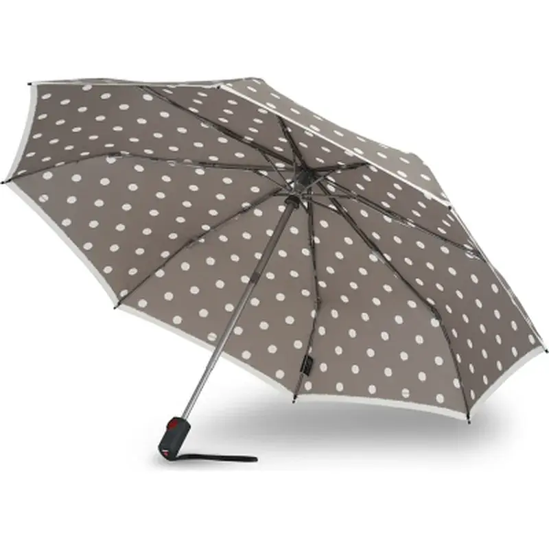Парасоля Knirps C.205 Medium Duomatic Dot Art Taupe (Kn95 8205 4902) - фото 4