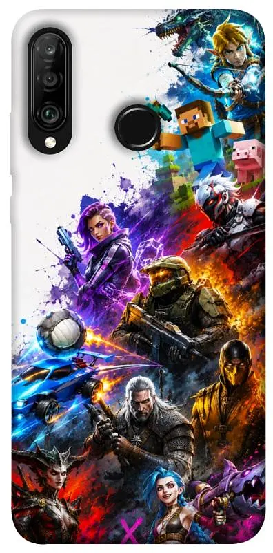 TPU чохол Demsky Gameverse для Huawei P30 lite