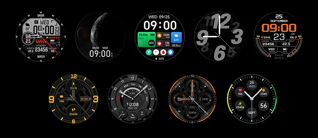 Умные часы Black Shark S3 BS-W2406 черный - фото 9