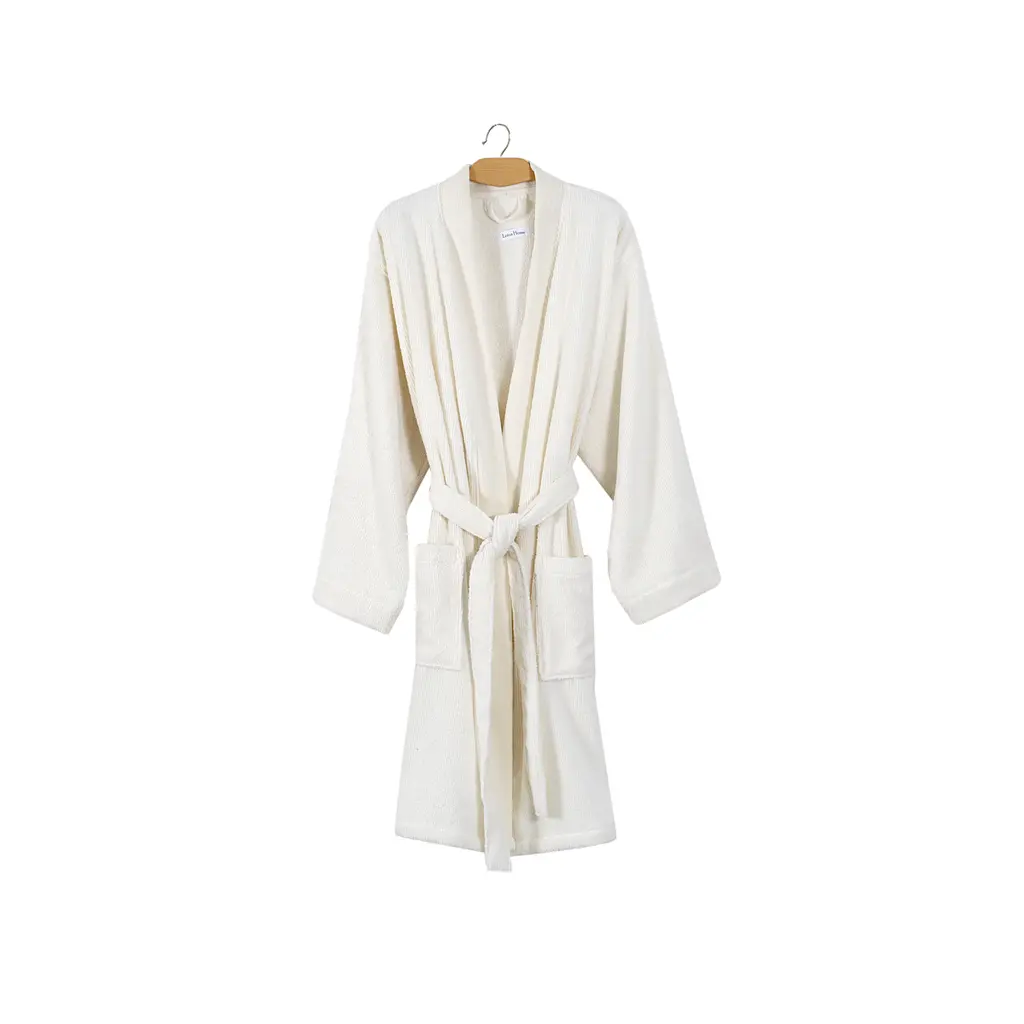 Халат-кимоно Lotus Home - Vera кремовый L/XL - фото 8