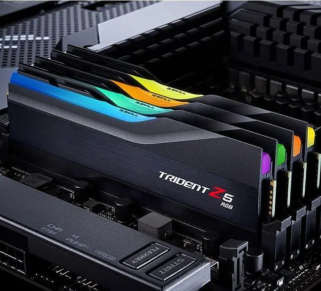 Модуль памяти G.Skill DDR5 32Gb (2x16) Trident Z5 RGB Black 6000MHz 1.2V CL36 (F5-6000J3636F16GX2-TZ5RK) - фото 3