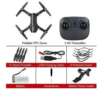 Протиударний квадрокоптер із камерою 8807W дрон - фото 7