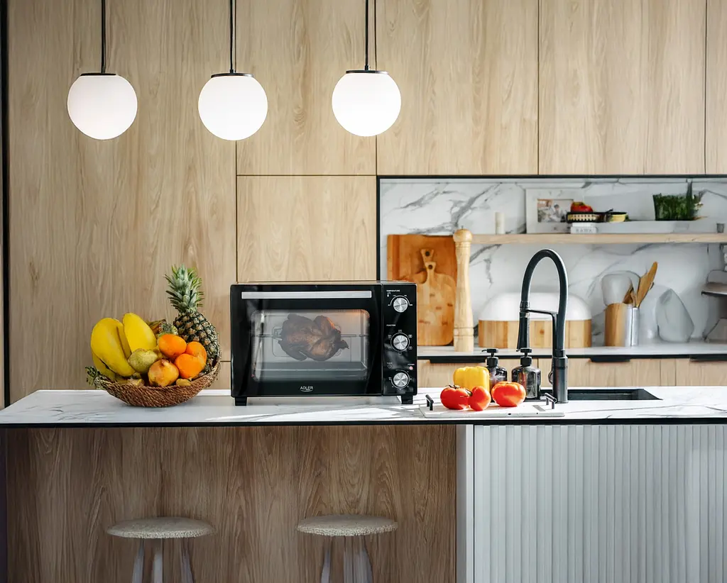 Электрическая духовка Adler AD 6026 48 л черная - фото 7