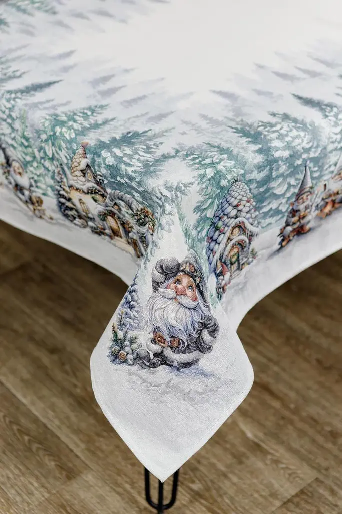 Скатертина Прованс гобеленова Казкові гноми 350х135 см (38455) - фото 3