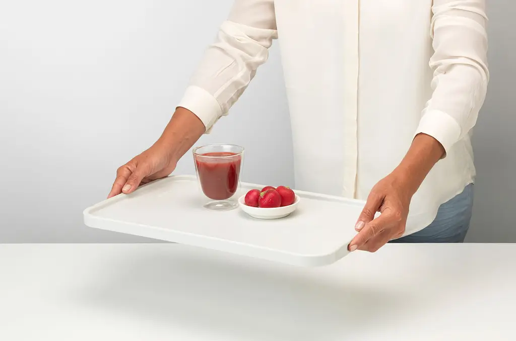Дошка обробна Brabantia Tasty+ 43х27 см світло-сіра (123146) - фото 4