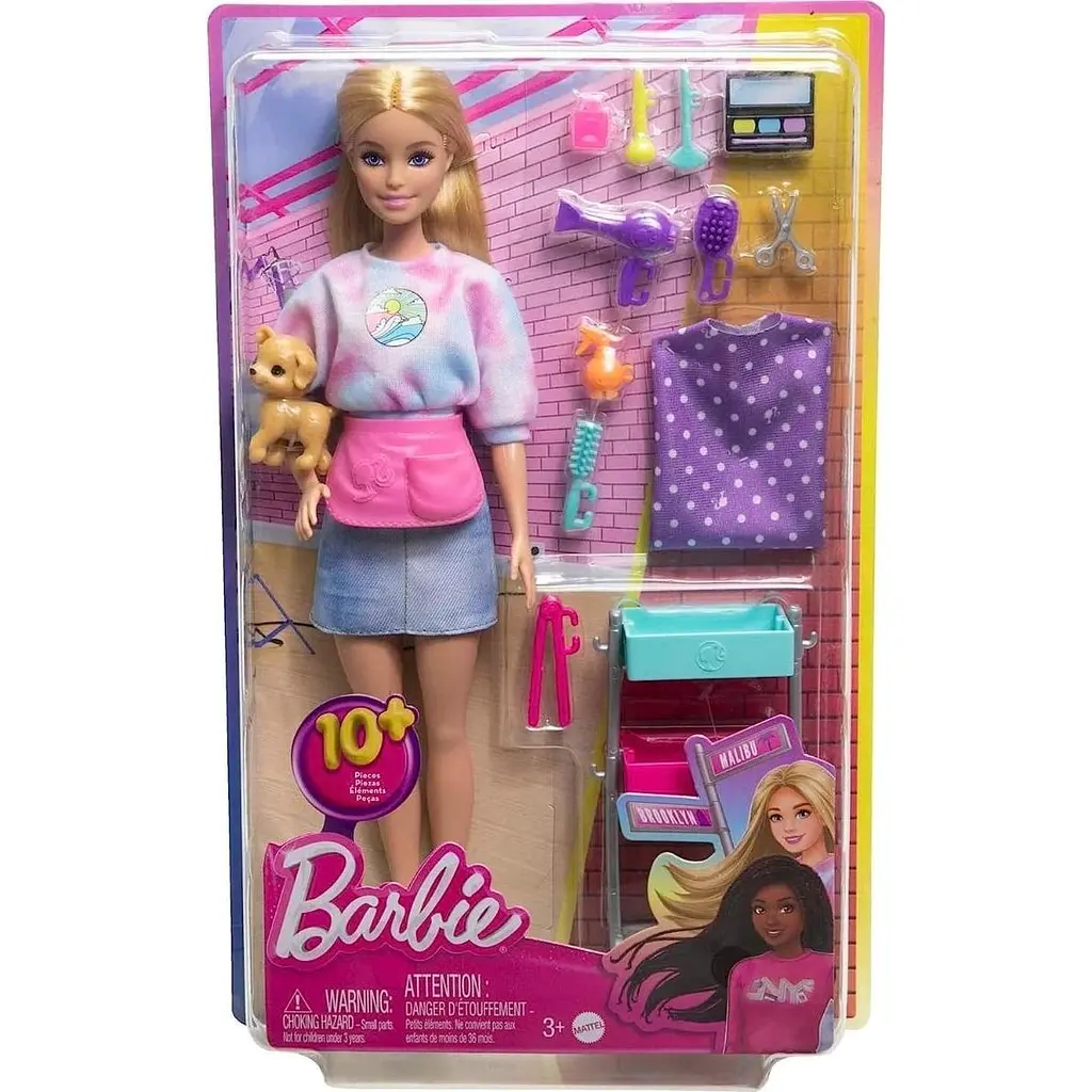 Лялька Barbie Малібу Стилістка (HNK95) - фото 5