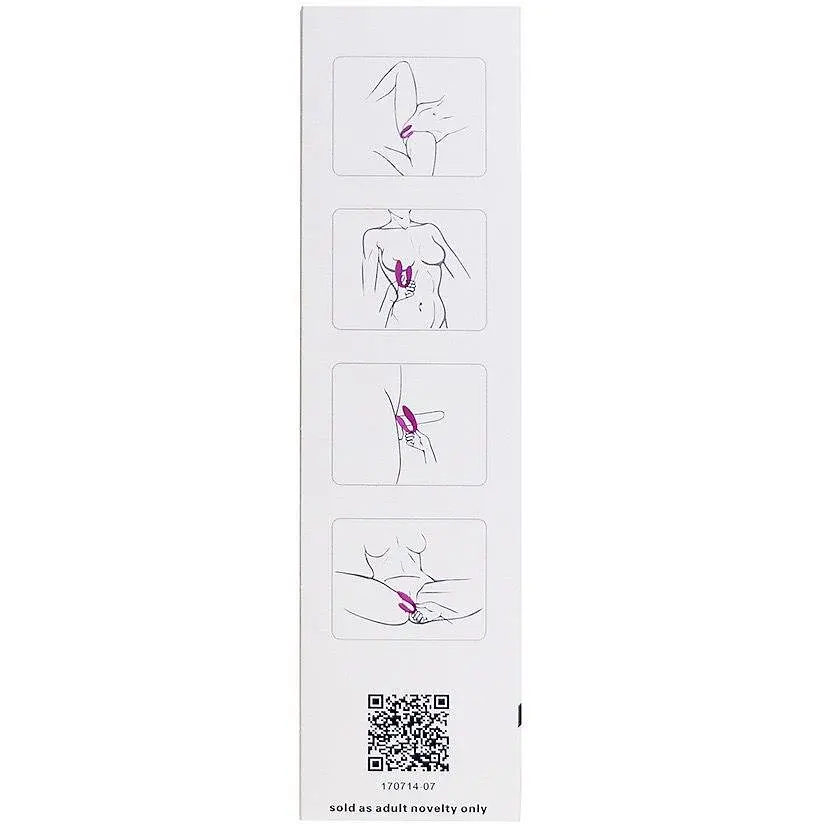 Вибратор Pretty Love Letitia Stimulator 10.3 см фиолетовый - фото 9
