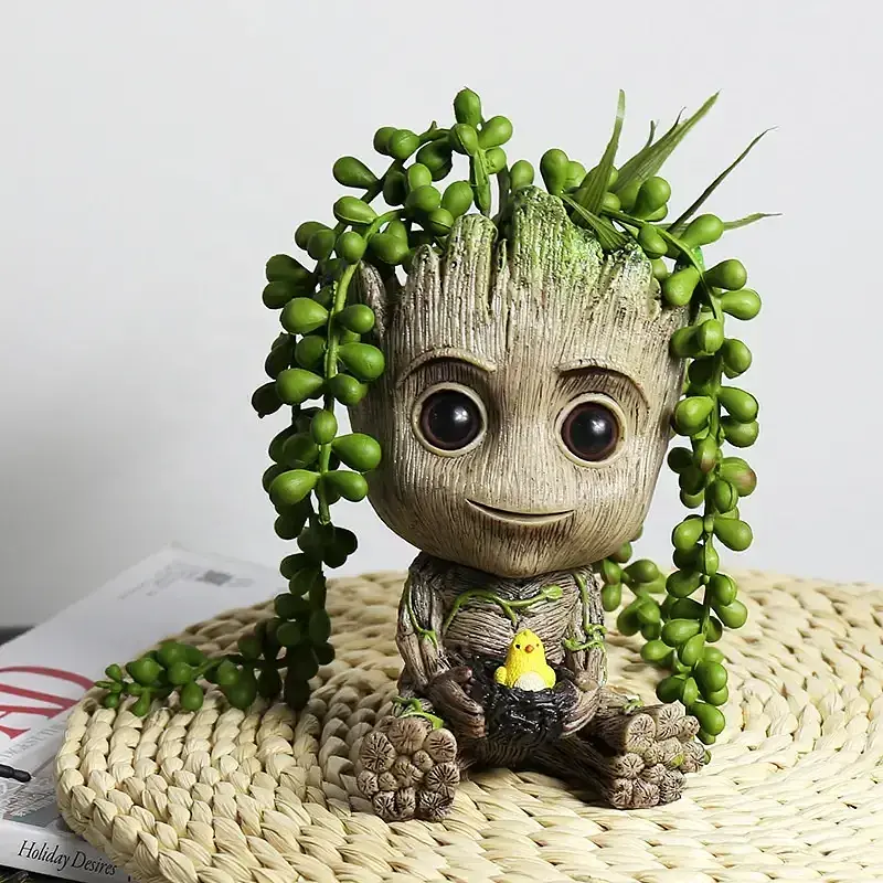 Набір горщиків Грут Groot G8 + G9 для квітів та канцелярії - фото 4