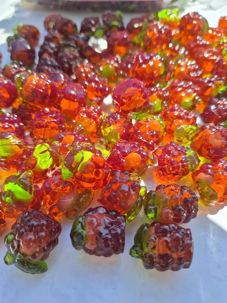 Желейні цукерки Jelly 4D Grape ВИНОГРАД 1 кг - фото 3