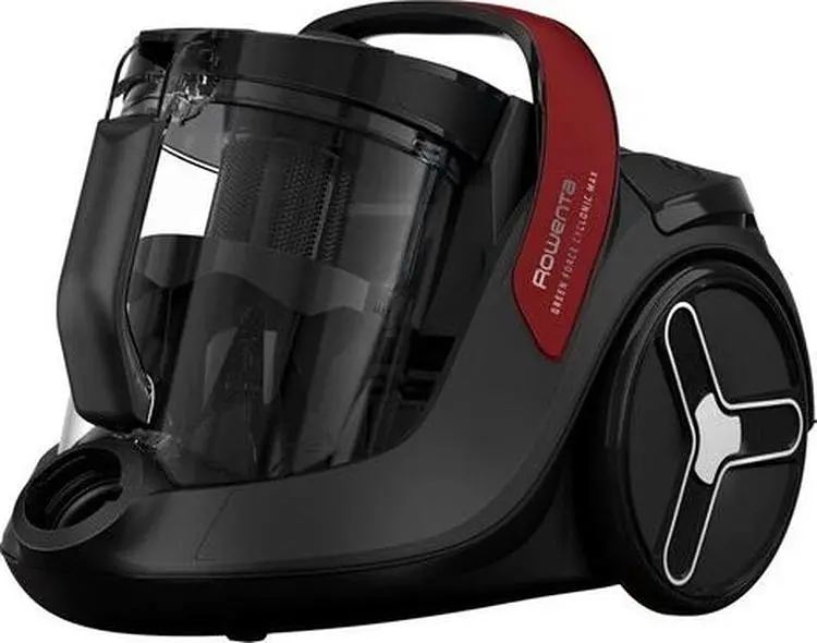 Пылесос Rowenta контейнерный Green Force Cyclnic Max, 900 Вт, контейнер для пыли - 2,6 л, HEPA, черный - фото 4