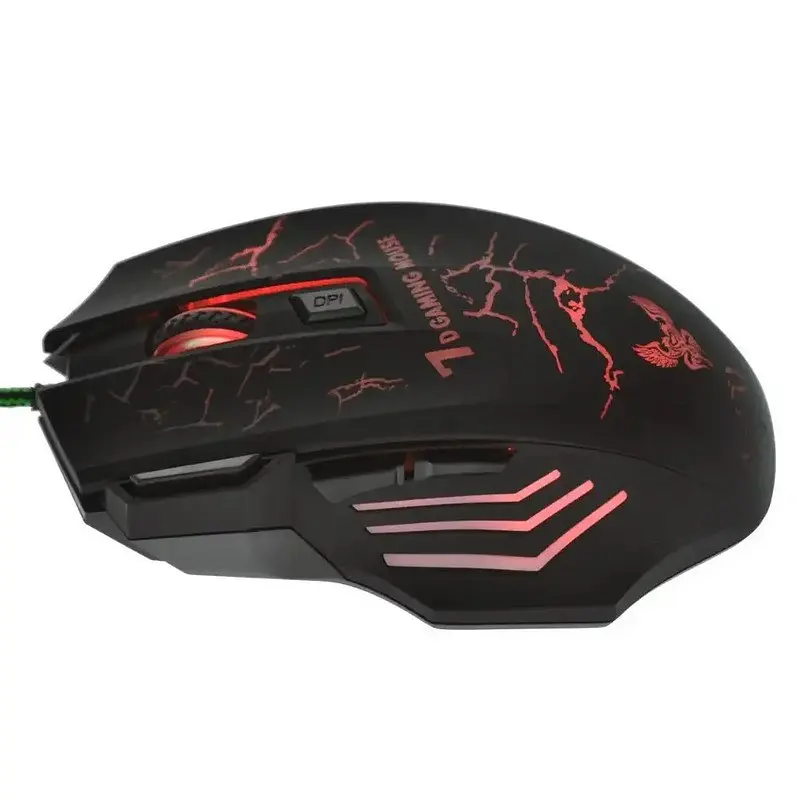 Миша провідна ігрова з підсвіткою CNV Gaming Mouse X7 8890 Black - фото 2
