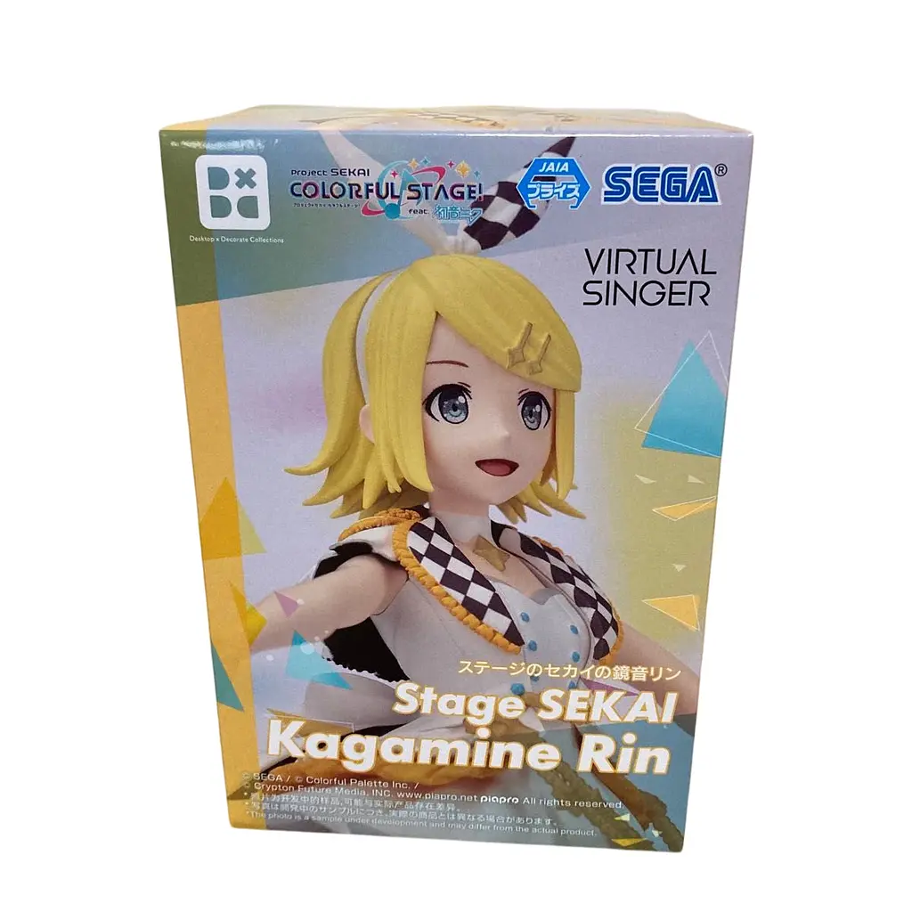 Фігурка Sega Vocaloid Project Sekai Desktop×Decorate Кагаміне Рін Вокалоїд Rin Kagamine 15 см S V KR 15 - фото 4