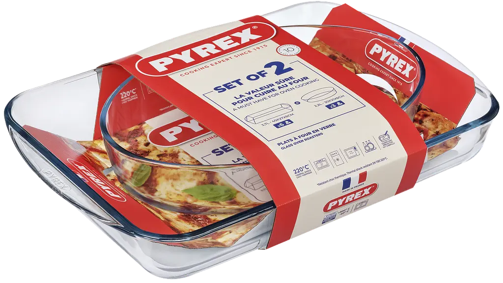 Набір форм для запікання , 2 предмети Pyrex kuh0016045