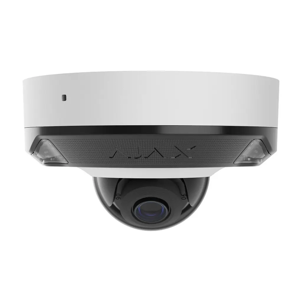 Камера відеоспостереження Ajax DomeCam Mini HL (5/4.0) white