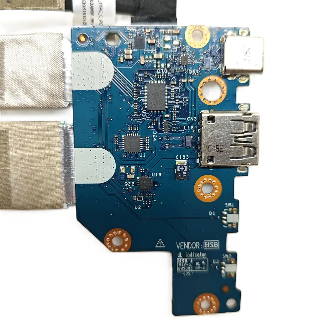 Доп. плата USB Type-C для ноутбука Dell Chromebook 3100 (CN-0G61M2) Б/У - фото 2
