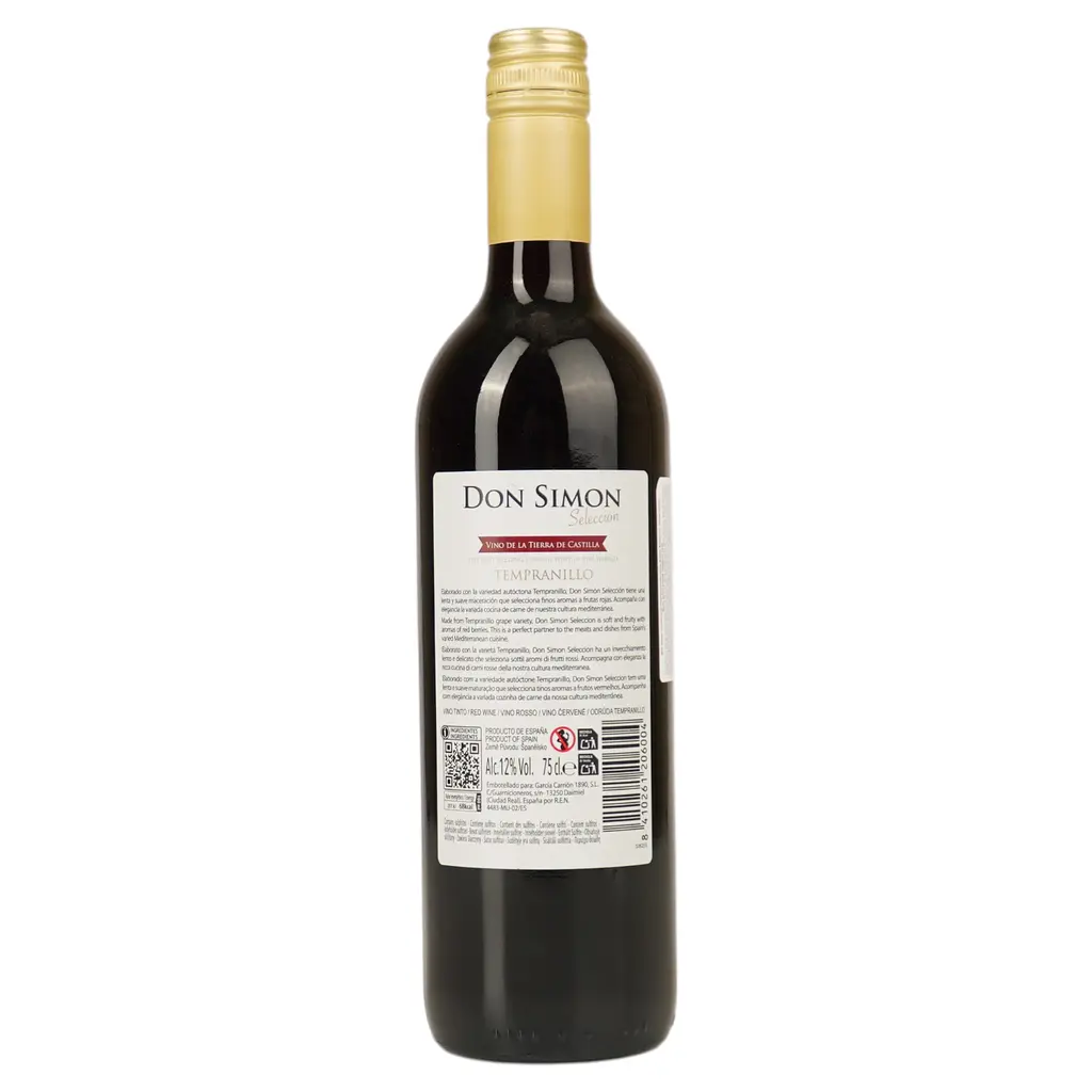 Вино Don Simon Seleccion Tempranillo червоне сухе 0.75 л - фото 4