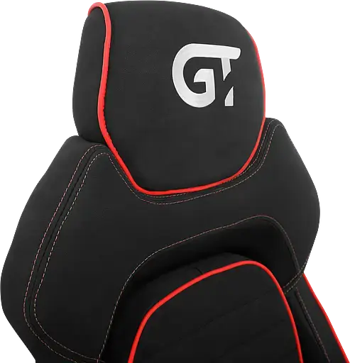 Геймерське крісло GT Racer чорне з червоним (X-2569 Black/Red) - фото 6