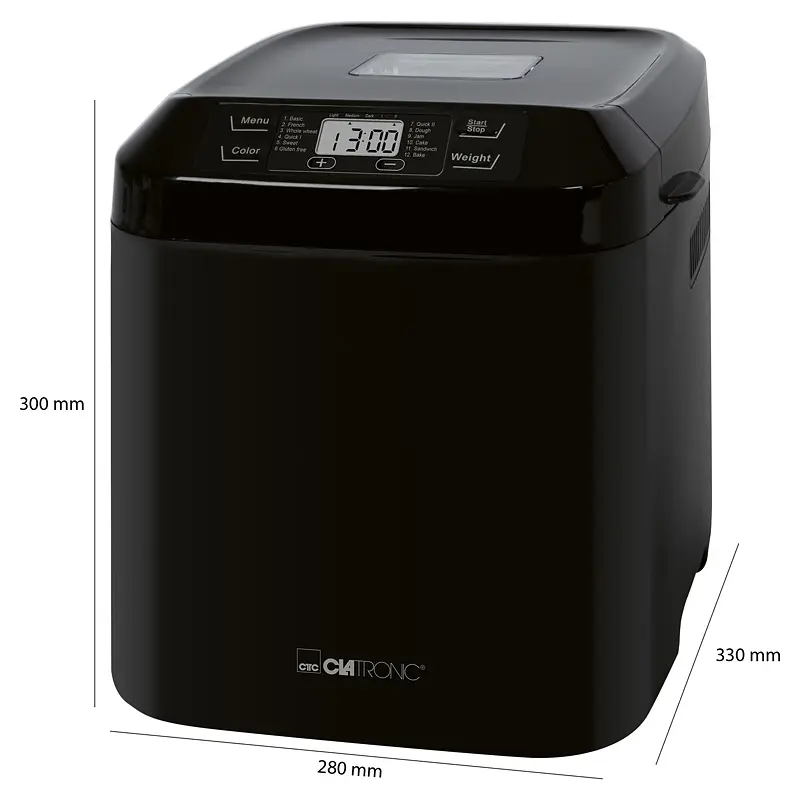 Хлібопічка CLATRONIC BBA 3774 Black - фото 3