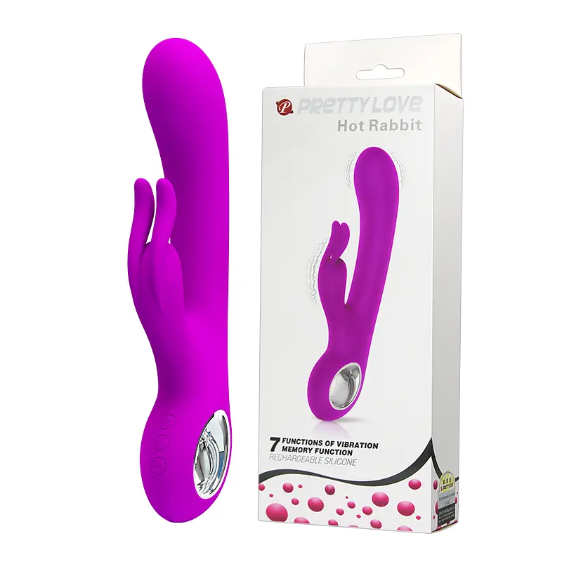 Hi-tech вібратор - Pretty Love Hot Rabbit Vibrator Pink PRETTY LOVE BI-014480 89564