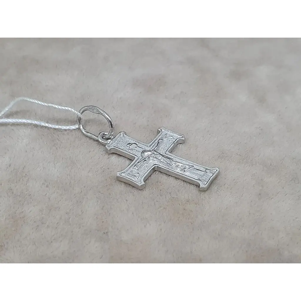 Срібний хрест Vegas 31002Р - фото 2