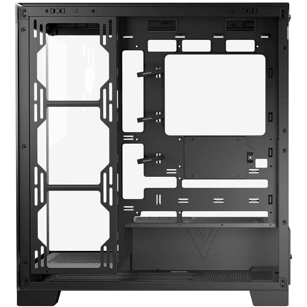 Корпус Modecom VOLCANO SPACE APEX w/o fans MIDI USB 3.0x2+TYPE-C BLACK без БЖ ATX (AT-SPACE-PG-NF-10-000000) - фото 4